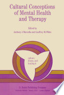 Cultural Conceptions of Mental Health and Therapy /
