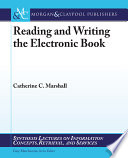 Reading and writing the electronic book /