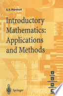 Introductory Mathematics: Applications and Methods /