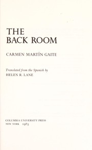 The back room /