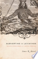 Subverting the Leviathan : reading Thomas Hobbes as a radical democrat /