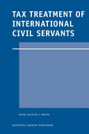 Tax treatment of international civil servants /