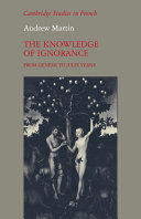 The knowledge of ignorance : from Genesis to Jules Verne /