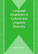 Language disabilities in cultural and linguistic diversity /