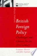 British foreign policy : challenges and choices for the twenty-first century /