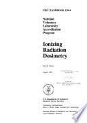 Ionizing radiation dosimetry /