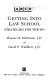 Getting into law school : strategies for the 90's /