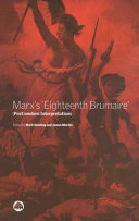 Marx's Eighteenth Brumaire : (post)modern interpretations /