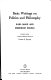 Basic writings on politics and philosophy /