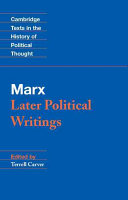 Marx : later political writings /