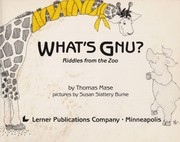 What's gnu? : riddles from the zoo /