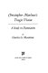 Christopher Marlowe's tragic vision ; a study in damnation /