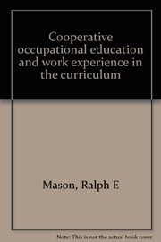 Cooperative occupational education and work experience in the curriculum /