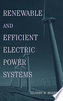 Renewable and efficient electric power systems /