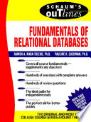 Schaum's outline of fundamentals of relational databases /