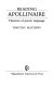 Reading Apollinaire : theories of poetic language /