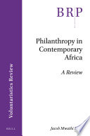 Philanthropy in contemporary Africa : a review /
