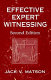 Effective expert witnessing /