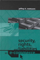 Security, rights, and liabilities in e-commerce /