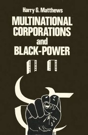 Multinational corporations and Black power /
