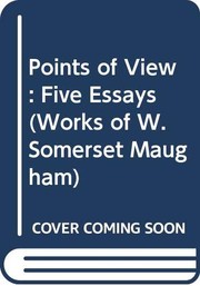 Points of view : five essays /