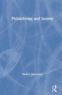 Philanthropy and society /