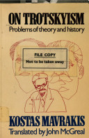 On Trotskyism : problems of theory and history /