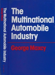 The multinational automobile industry /