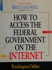 How to access the federal government on the Internet /
