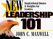 Leadership 101 : inspirational quotes & insights for leaders /
