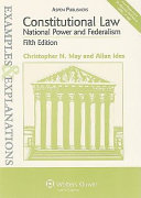 Constitutional law : national power and federalism /