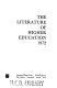 The literature of higher education 1972 /