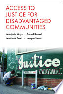 Access to justice for disadvantaged communities.