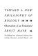 Toward a new philosophy of biology : observations of an evolutionist /