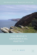 Coleridge's experimental poetics /