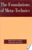 Foundations of meta-technics /