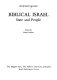 Biblical Israel : state and people /
