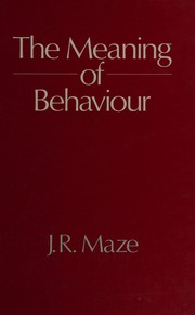 The meaning of behaviour /