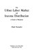 The urban labor market and income distribution : a study of Malaysia /