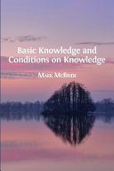 Basic knowledge and conditions on knowledge /
