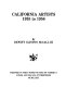 California artists, 1935 to 1956 /