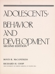 Adolescents : behavior and development /