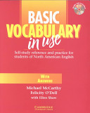 Basic vocabulary in use /