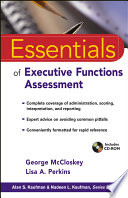 Essentials of executive functions assessment /