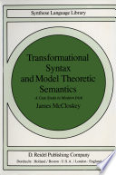 Transformational Syntax and Model Theoretic Semantics : a Case Study in Modern Irish /