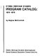 Ethnic heritage studies program catalog, 1974-1979 /