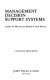 Management decision support systems /