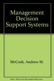 Management decision support systems /