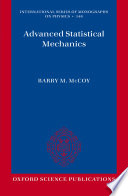 Advanced statistical mechanics /