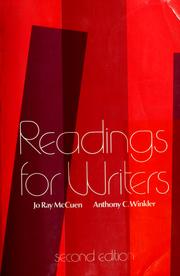 Readings for writers /